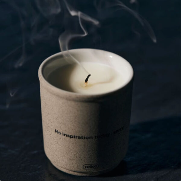 Cottee "take away" Packaging Cup Creative Ceramic Coffee Fragrance Gift Site Aromatherapy Candles - 图片 4