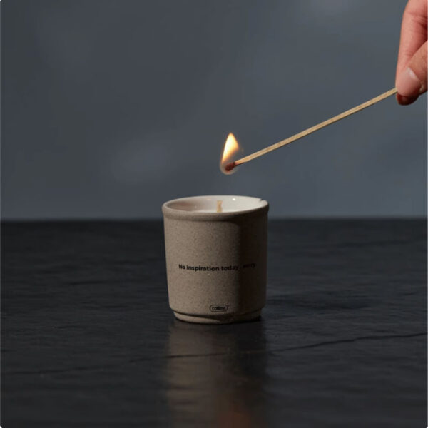 Cottee "take away" Packaging Cup Creative Ceramic Coffee Fragrance Gift Site Aromatherapy Candles - 图片 5