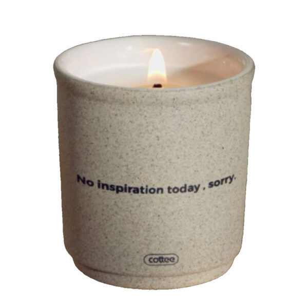 Cottee "take away" Packaging Cup Creative Ceramic Coffee Fragrance Gift Site Aromatherapy Candles